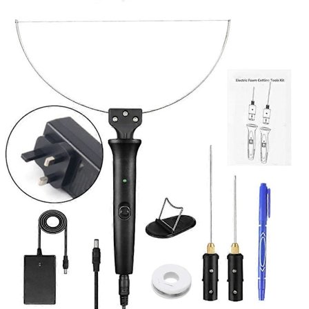 Skumskærer 18W Styroporskærer Elektrisk Skumskæreværktøj Med LED-display (FMY)