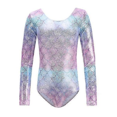 Piger Gymnastikdragter Heldragt Farverigt Dansebeklædning