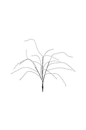 Jotex - Koristepuu Reedy 90cm 160L Musta - Osta Joulun koristevalot Jotex