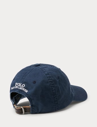 Polo Ralph Lauren Stretch-Cotton Twill Ball Cap - Navy - ONE SIZE