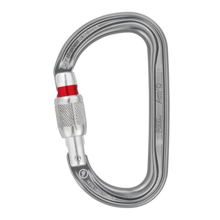 Petzl Am’D Screw-Lock Mountaineering equipment Red Screw-Lock
