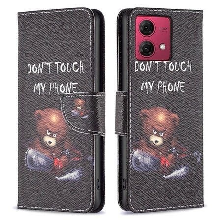 Wonderland Motorola Moto G84 Flip Etui - Bjørn