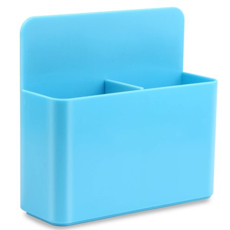 Magnetisk Penneholder Magnetisk Markørholder Whiteboard Penneholder Organizer med Stærk Anisotrop Magnet Pad (Mblå)