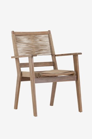 Venture Home - Spisebordsstol Peter 2-pak - Brun - Spisestole - Fra Homeroom