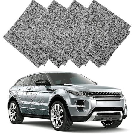 4-pack Nano Sparkle Cloth för att ta bort repor på bilen - Nano Magic Cloth - Lätt att polera ytan