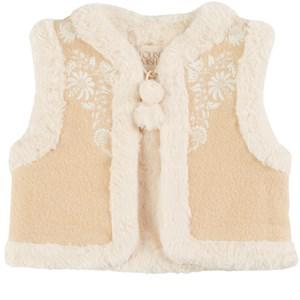 Kids - Louise Misha Libra Reversible Faux Fur Vest Ficelle 8 Years - Coats and jackets - 8 years - Cream - Mädchen
