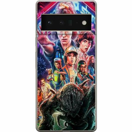Google Pixel 6 Pro Mjukt Skal - Stranger Things