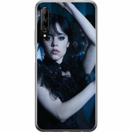 Huawei P Smart Pro 2019 Genomskinligt Skal Wednesday Addams