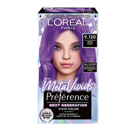 L'Oréal Paris Preference Meta Vivids Hårfärg Unisex Lila ONESIZE