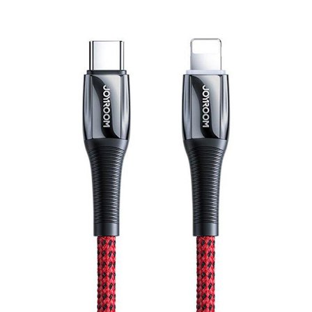 Joyroom Lightning Kabel USB-C 20W 2.4A 1.2m - Röd