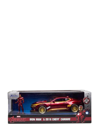Jada Toys | Marvel Ironman 2016 Chevy Camaro Ss 1:24 | ONE SIZE