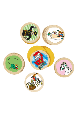 PIPPI Barnspel Memo Spel & pussel Unisex ONESIZE