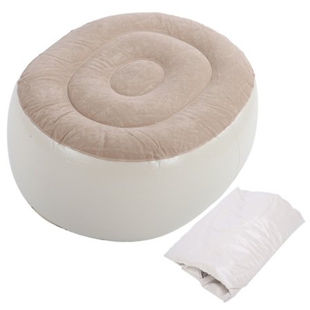 Kannettava PVC-ilmatäytteinen jalkatuoli Cusion Pehmeä ilmatuolista sisä- ja ulkokäyttöön kuntoiluun ja urheiluun