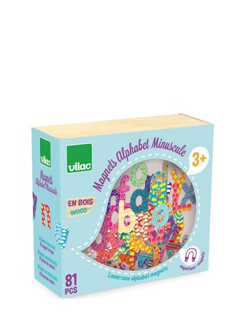 Vilac | Magnets - Alphabet Lowercase Letters | ONE SIZE