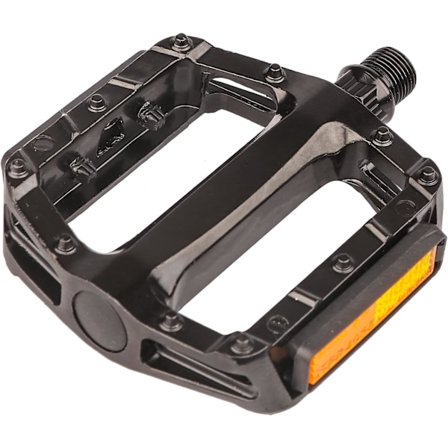 (14 mm kierre) Polkupyörän polkimet, alumiiniseoksesta valmistetut polkupyörän polkimet heijastimilla, sopivat maastopyöriin, maantiepyöriin ja muihin