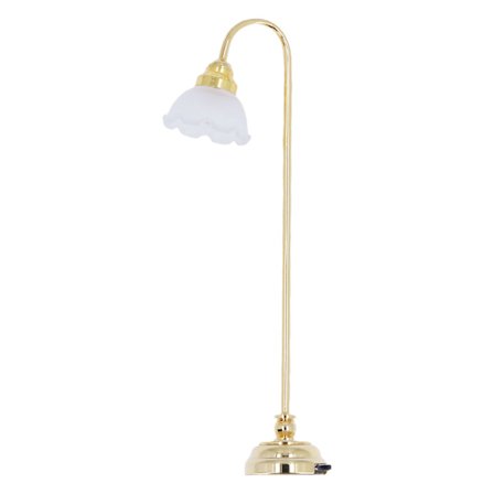 Miniature Dukkehus Gulvlampe 1 12 Skala Dukkehus Møbler Tilbehør