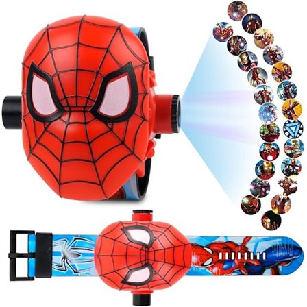 Digitalt ur til børn, projektionsur til børn, ur med digital projektor, digitalt ur til børn med 24 projektionsmønstre