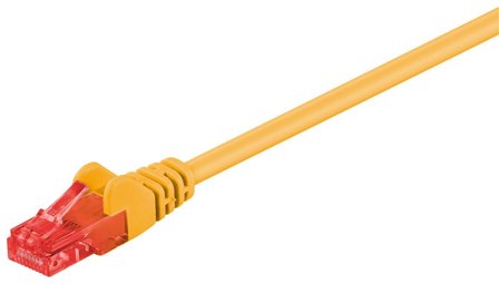 MicroConnect U/UTP CAT6 7.5M Yellow PVC