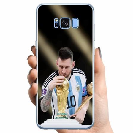 Samsung Galaxy S8+ Tpu Mobilskal Messi
