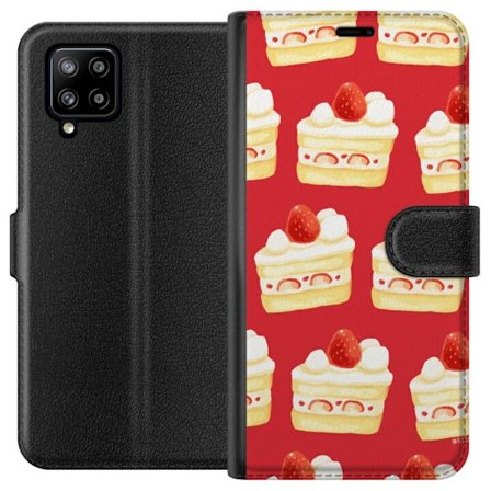 Plånboksfodral till Samsung Galaxy A42 5G med Tårta