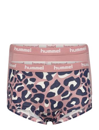 Hmlcarolina Hipsters 2-Pack Night & Underwear Underwear Panties Multi/mønstret Hummel