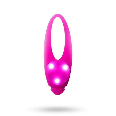 Dogman Blinklampa Basic LED Rosa - Till hundpromenaden - Säkerhetslampor & reflxer till hundar