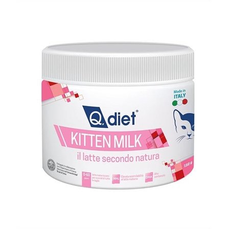 Q.Vet Q Diet Kitten Milk Latte In Polvere Per Gattini 150g