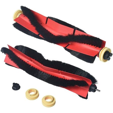 2-pak hovedbørster til - S6, s5, S5 Max, lette at rengøre aftagelige børstetilbehør