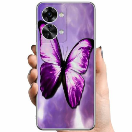 Oneplus Nord 2t Tpu Mobilskal Fjäril