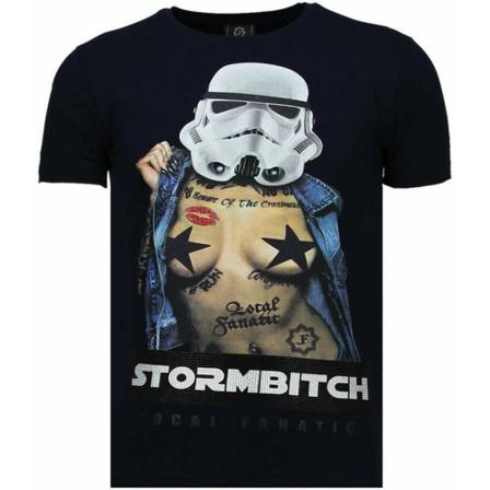 Local Fanatic - T-shirts - Blå - Herr - Storlek: Xl, Herr, Storlek: XL