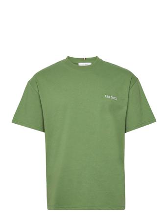 Diego T-Shirt T-shirts Short-sleeved Grønn Les Deux*Betinget Tilbud