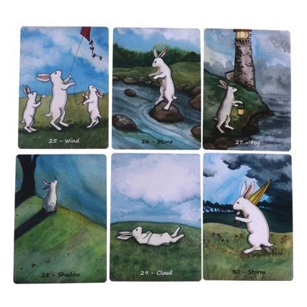 IC Nakishas Oracle-kortit Tarot-ennustaminen Divinaatio Perhejuhla Yksi koko