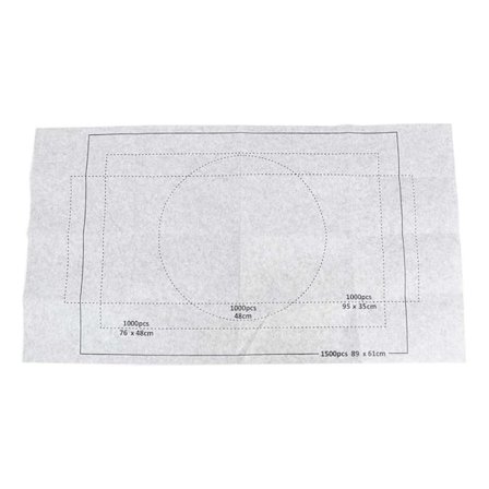 Puslespill Matte Lekmatte Rullbar Puslespill Oppbevaring Filtmatte Puslespill Filt Grå