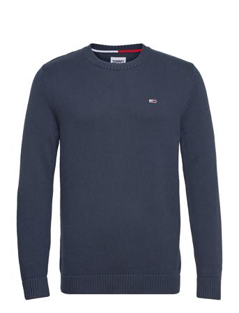 Tjm Essential Crew Neck Sweater Blue Tommy Jeans