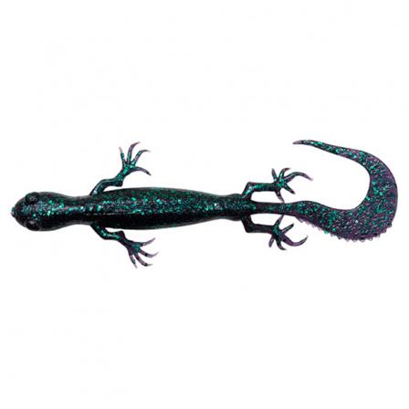 Savage Gear 3D Lizard 10cm 5.5g Sinking (6-pack) - Green Pumpkin Purpl