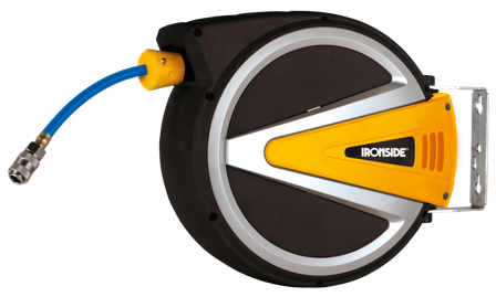 Ironside 200037 Slangetrommel Ø 8 mm, 12 m, Maskintilbehør & forbruk