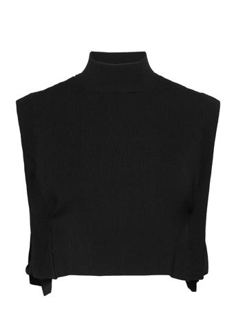 Celosia Celena Knit Vest Black Bruuns Bazaar