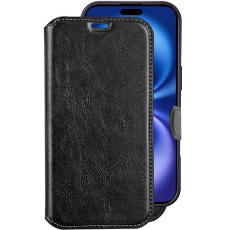 Champion iPhone 17 Pung Etui Slim 2-i-1 - Sort