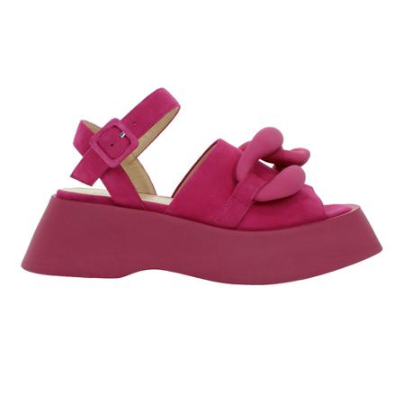 Giampaolo Viozzi, Nora Suede Sandals Roze, Dames, Maat:39 EU