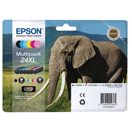 EPSON Bläckpatron C13T24384010 6/fp - Lyreco - Toner och bläck - Bläckpatroner - Bläckpatroner Epson
