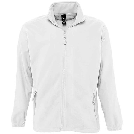 SOS Dam/Dam North Full Zip Fleecejacka Vit