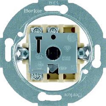 Hager 5036 Painike 10 A, jousikiinnitteinen, Kytkimet & pistorasiat