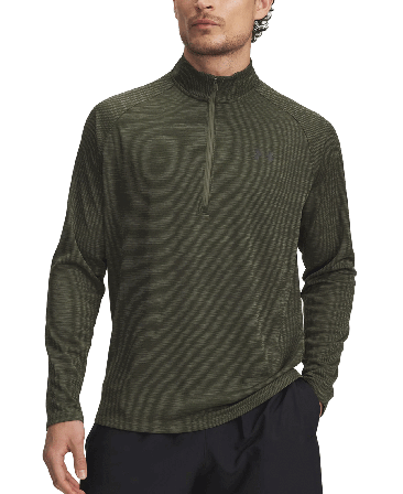 Under Armour Tech Textured 1/2 Zip Marine Od Green