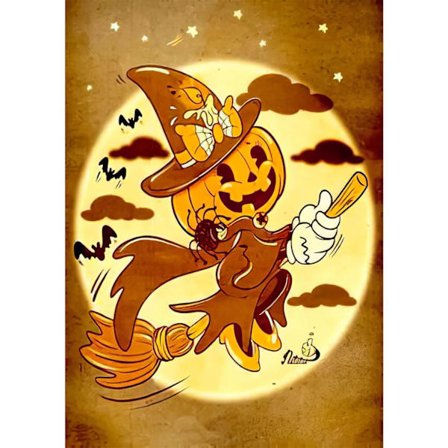 30*40cm Halloween Diamond Painting Kits, 5D Diamond Painting Kits
