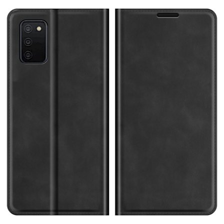 Samsung Galaxy A03s Magnetisk Flip Fodral Svart