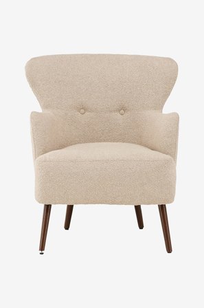 Venture Home - Lænestol Lincoln - Beige - Lænestole - Fra Homeroom
