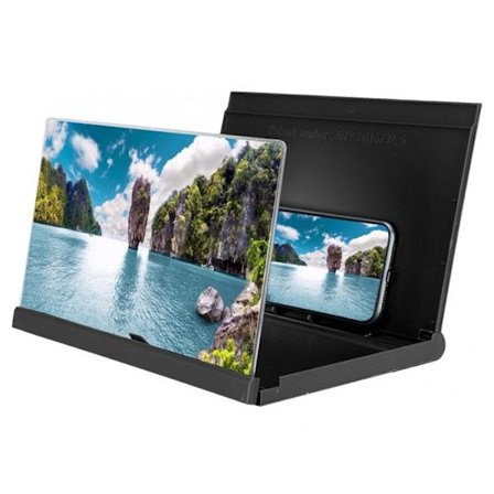 Screen magnifier for Mobil 12", Universal - Black