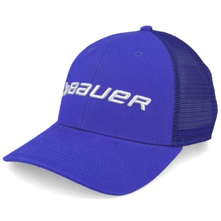 Bauer - Blå trucker Keps - Everyday Cap Royal Trucker @ Hatstore