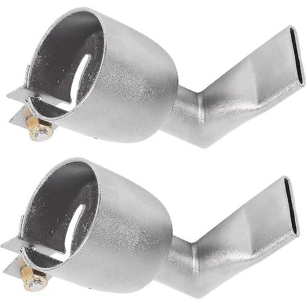 2 st 20 mm 90 graders vinklad bred slitsvetsmunstycke för plastsvetsmunstycke varmluftspistol