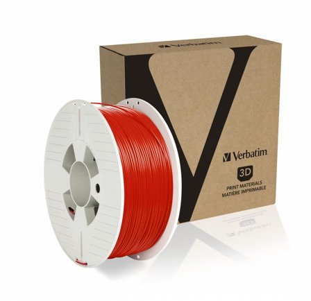 Verbatim rød, RAL 3020 - PETG-filament